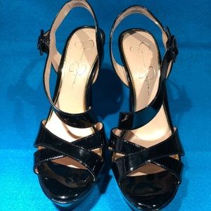 Jessica Simpson “Beverlie” Strappy Platform Heels